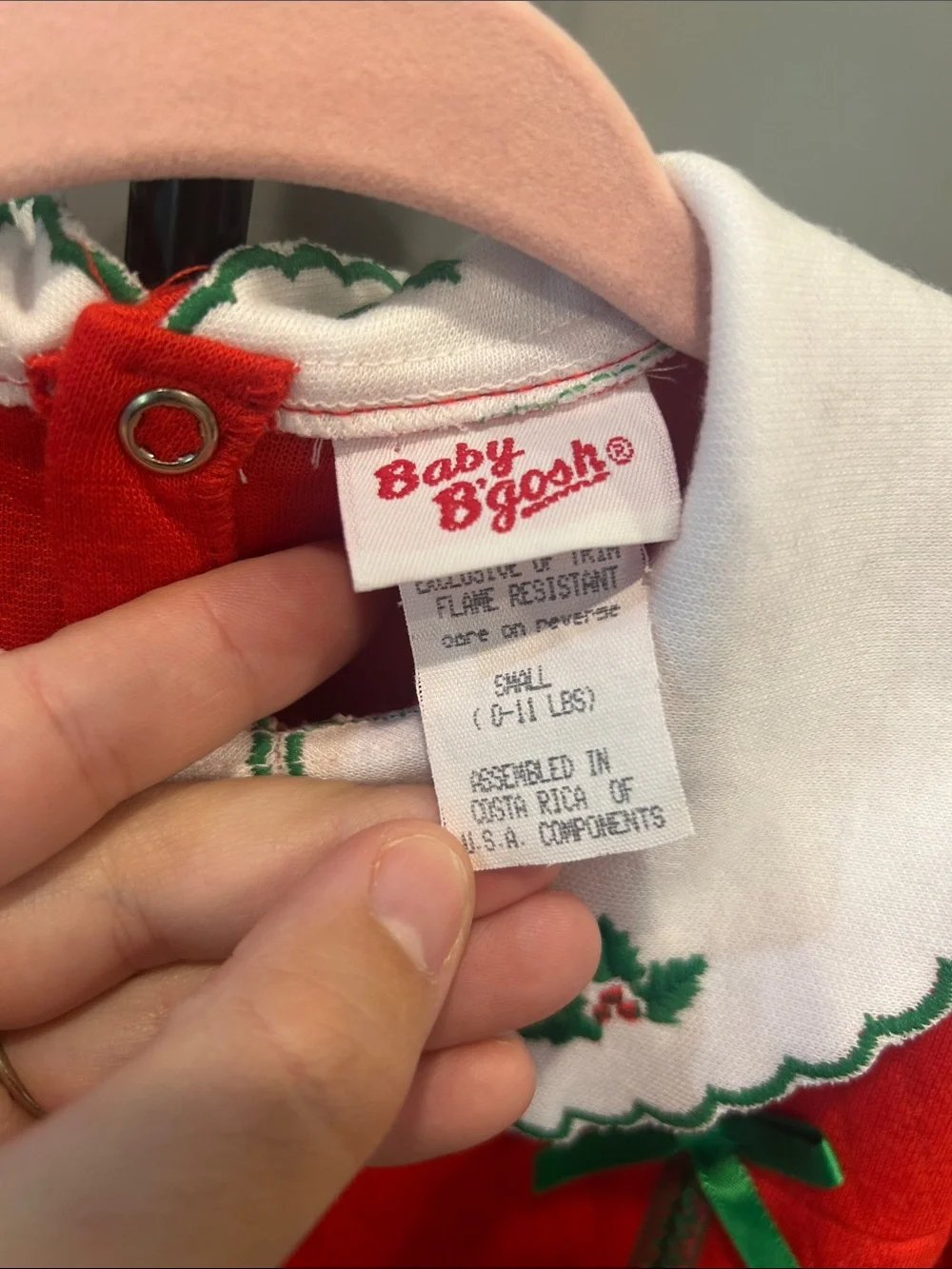 OshKosh Bgosh paper tag